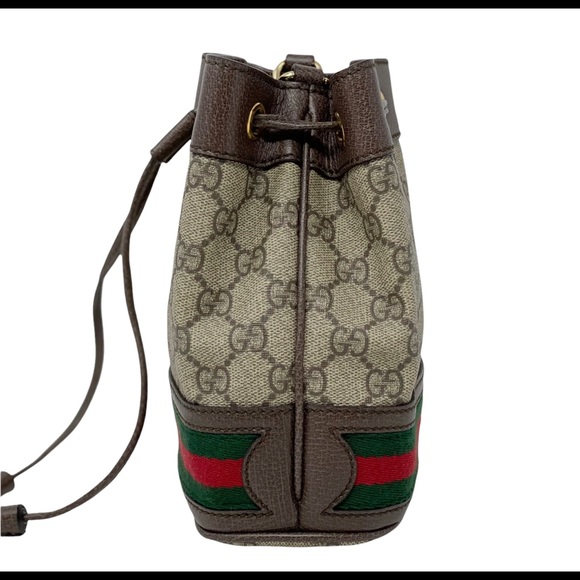 Gucci Mini Ophidia Supreme Bucket Bag - Picture 4 of 10